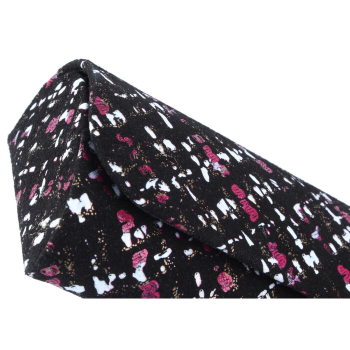Pink gemustert Wildleder