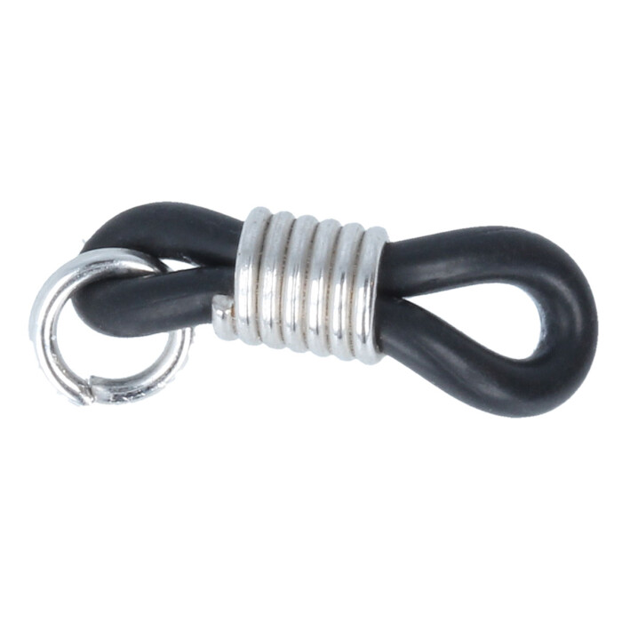 Schwarz - Silber mit Ring