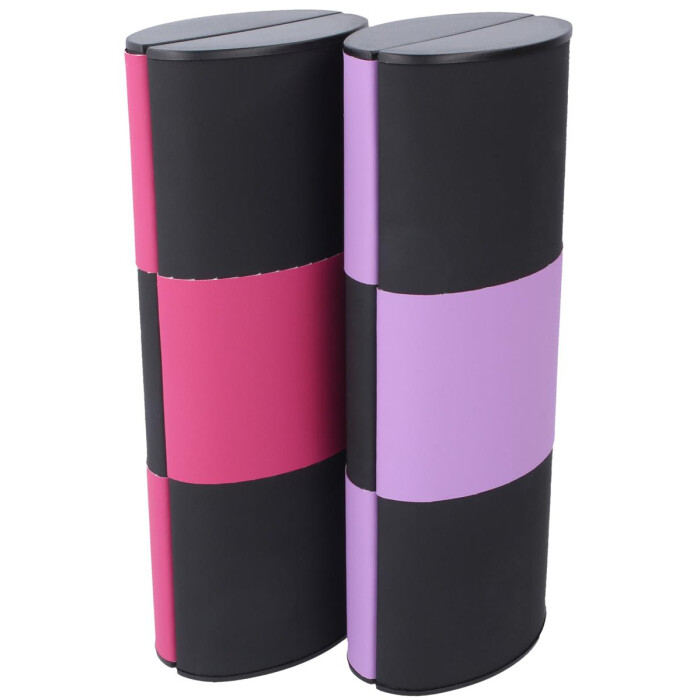 Schwarz - Pink - Lila