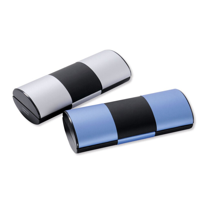 Schwarz - Blau - Silber