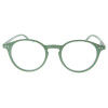 Matte Kunststoff-Fertiglesebrille QUINN mit runder Form...