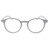 Matte Kunststoff-Fertiglesebrille QUINN mit runder Form...