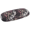 Elegantes Hartschalenetui mit schönem Spitzenmuster...