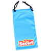 Brillenbeutel/Steck-Etui  mit Kordelzug mit Scout-Logo...
