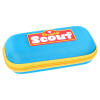 Halbfestes Brillenetui mit Reissverschluss und Scout-Logo...