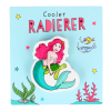 Sortiment Coole Radierer mit  4 Motiven