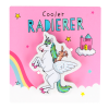 Sortiment Coole Radierer mit  4 Motiven
